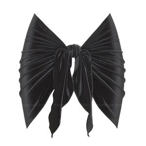 Montce Sarong Swim Wrap Black Velvet XS/S NWT